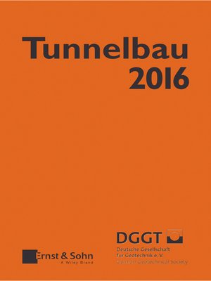 cover image of Taschenbuch für den Tunnelbau 2016